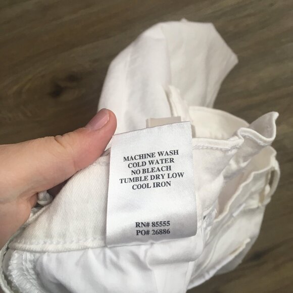 DAZE Denim NWT Distressed white jeans size 28 - Picture 13 of 13